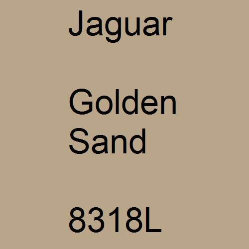 Jaguar, Golden Sand, 8318L.